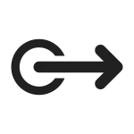 Swipe Right SVG Icon